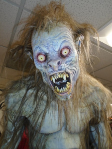 Werewolf in The Halloween Room - photo by Lisa Morton