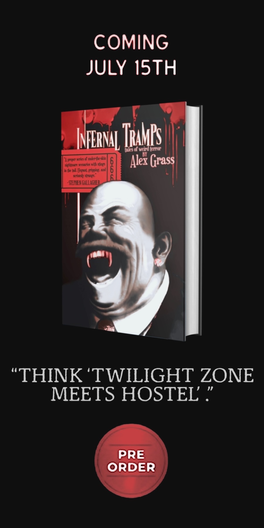 ADVERTISEMENT: Infernal Tramps: Tales of Weird Terror by Alex Grass